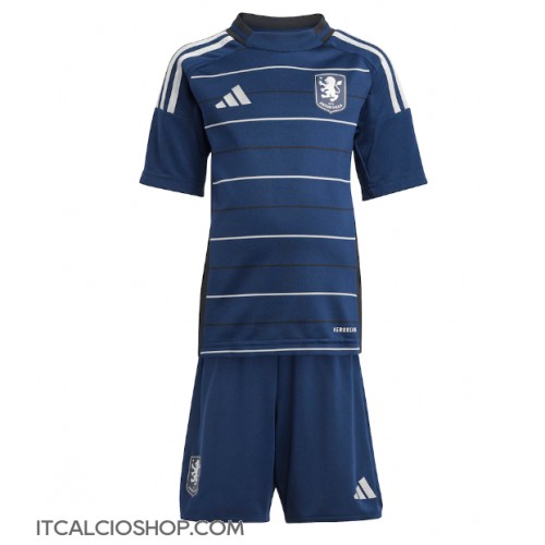 Aston Villa Pau Torres #14 Terza Maglia Bambino 2024-25 Manica Corta (+ Pantaloni corti)